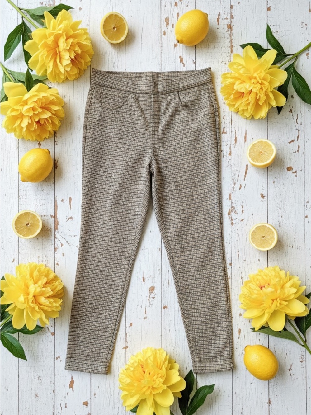 Vanilla star plaid pants